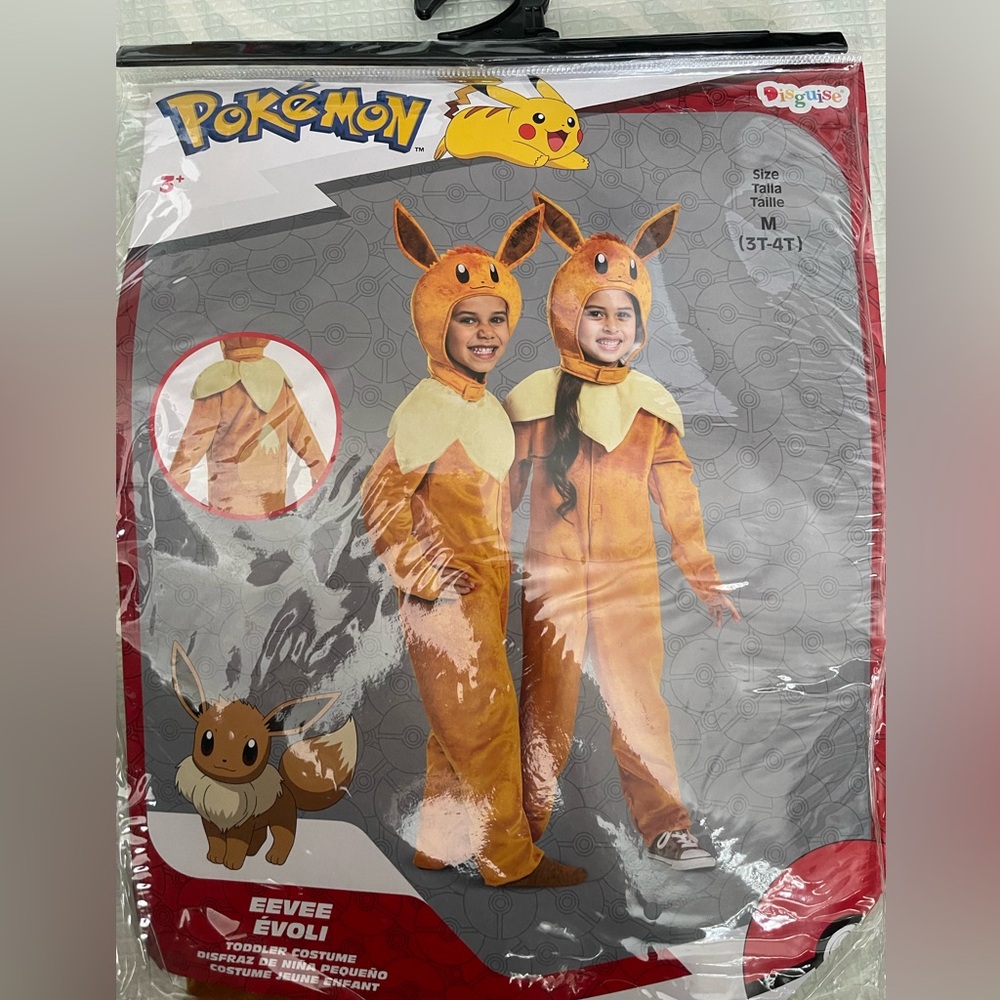 Pokémon Eevee toddler costume